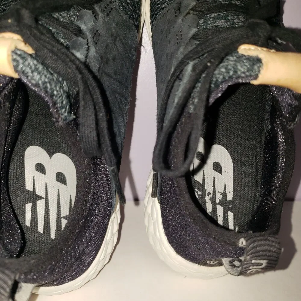 New Balance Women's Cruz V2 Fresh Foam  Black Sneakers Sz 9.5